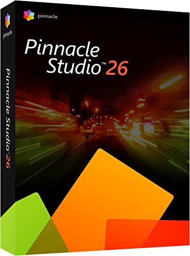 Pinnacle Studio 26 | Videobearbeitungssoftware | Wertvoller Video-Editor | Ewig | Standard | 1 Gerät | 1 Benutzer | PC | Code [Kurier]