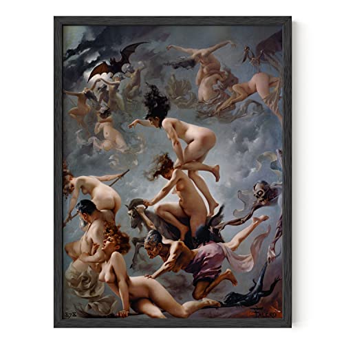 Kunstdruck Hexen gehen zu Sabbath – 30,5 x 40,6 cm