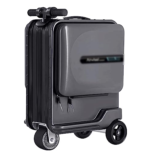 POCHY praktisch Koffer Intelligentes elektrisches Gepäck, tragbarer Fahrrad-Boarding-Koffer, 20/24 Zoll, Harte Kante, Handgepäck, Sicherheit, Diebstahlschutz leicht zu bewegen