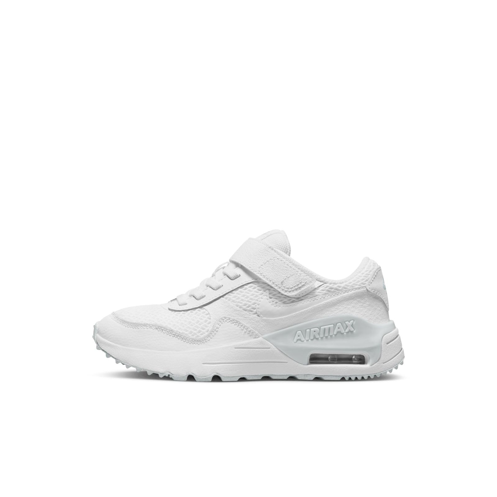 Nike Jungen Nike Air Max Systm Sneaker, White White Pure Platinum, 36.5 EU