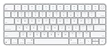Apple Magic Keyboard mit Touch ID: Bluetooth, wiederaufladbar. Kompatibel mit Mac Computern Chip; Englisch (USA), Weiße Tasten