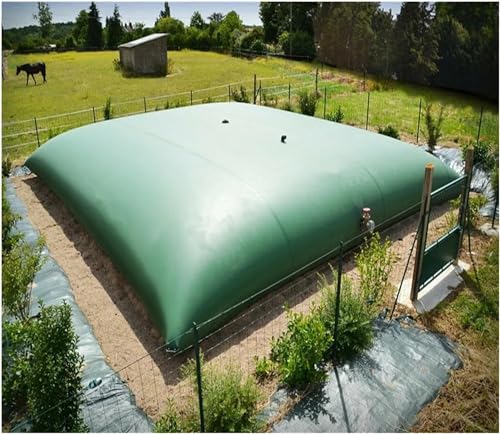 AviiSo Wasserkanister Faltbar Tragbare unterirdische Wasserzisterne, Landwirtschaftliche Notfall-Wasseraufbewahrungstasche (Color : Green, Size : 1x0.5x0.2m/100L/26Gallon)