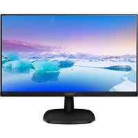 Philips 243V7QDSB/00 LCD-Monitor 61 cm (24 Zoll) EEK A (A+++ - D) 1920 x 1080 Pixel Full HD 5 ms DVI, HDMI™, VGA, Audio-Line-out IPS LCD