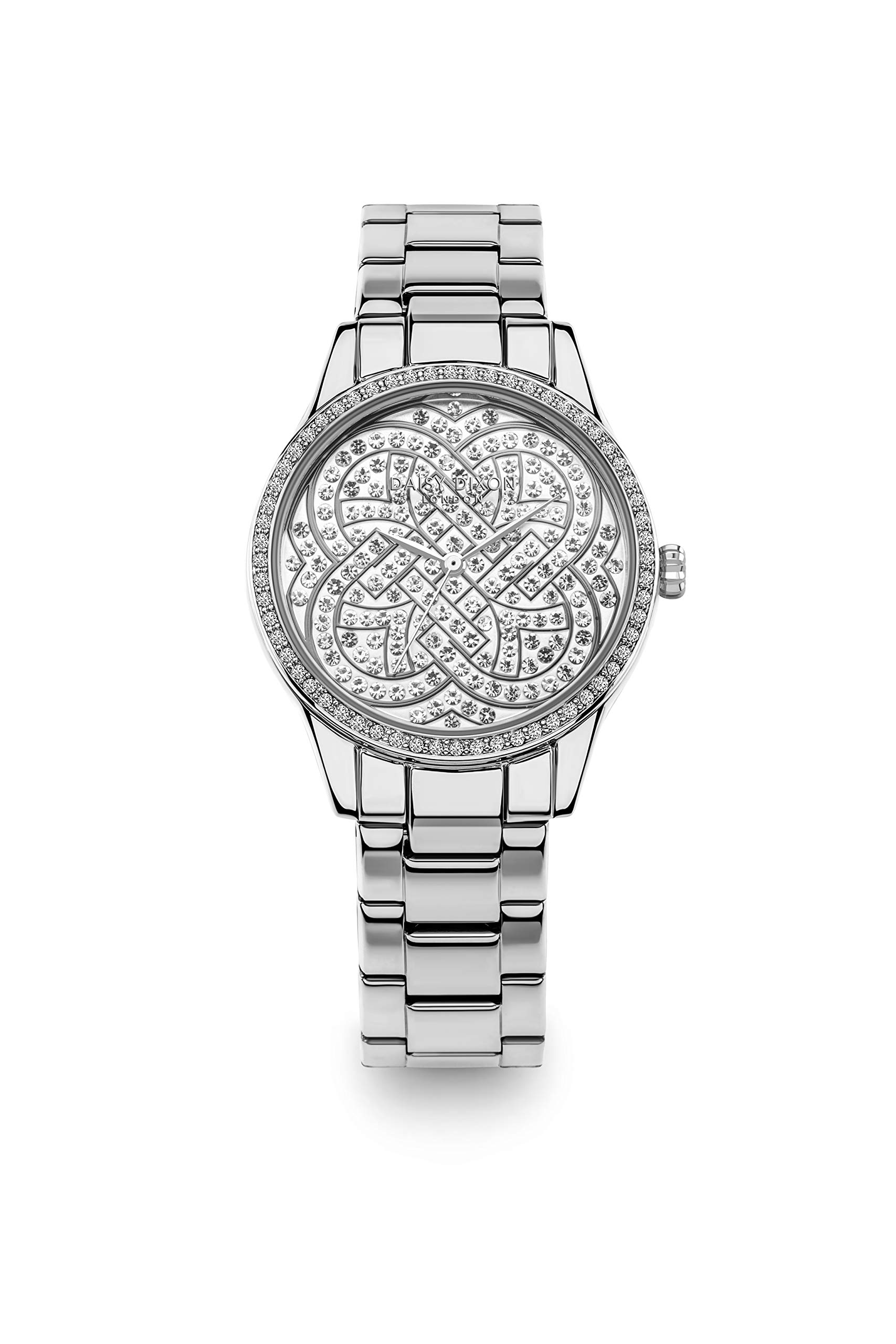 Daisy Dixon Damen Analog Quarz Uhr mit Edelstahl Armband DD182SM