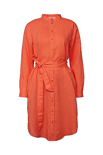 ESPRIT Damen 043EE1E329 Kleid, 870/CORAL ORANGE, 42