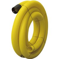 ACO Drainagerohr DN 100 PVC gelocht, gelb, 10 m
