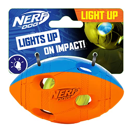 Nerf Dog 3532 klein 2 LED Bash Fußball, PET Quietschen Spielzeug