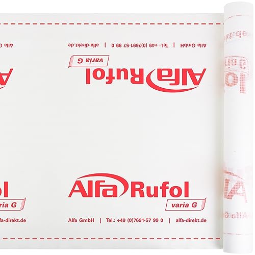 Alfa Rufol varia E 1,5m x 50m Dampfbremse 1 Rolle