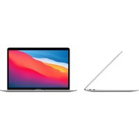 Apple MacBook Air with Retina display - M1 - macOS Big Sur 11,0 - 8GB RAM - 256GB SSD - 33,8 cm (13.3) IPS 2560 x 1600 (WQXGA) - M1 7-core GPU - Bluetooth, Wi-Fi - Silber - kbd: Deutsch (MGN93D/A)