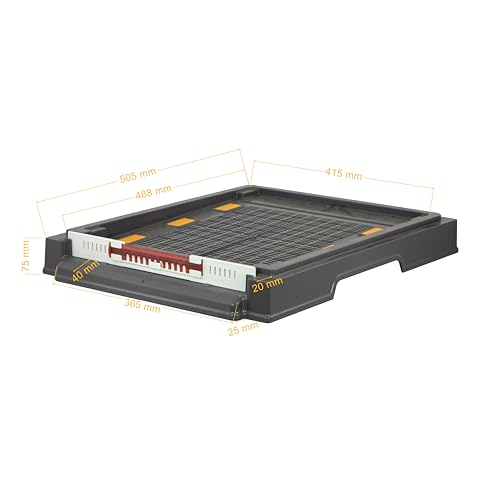 LYSON Kunststoffboden Dadant niedriger hygienischer Boden Set 5 StückDadant Apipol Langstroth mit Schublade OPTIMA LINE Imkerei Beuten Bienen Bienenstock