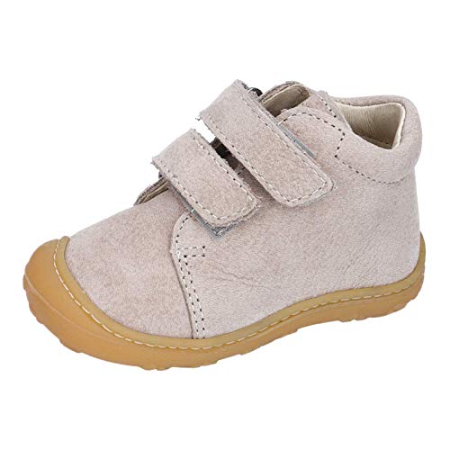 RICOSTA Unisex - Kinder Lauflern Schuhe Chrisy von Pepino, Weite: Mittel (WMS),terracare, junior Kleinkinder Kinder-Schuhe,kies,25 EU / 7.5 Child UK
