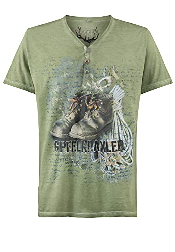 Stockerpoint Herren Gipfelkraxler T-Shirt, grün, 3XL