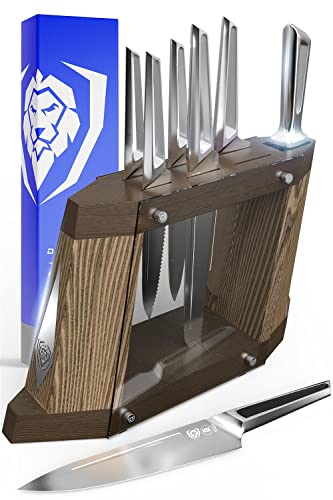 DALSTRONG - 8-Piece Knife Block Set - Crusader Series - Forged High-Carbon German Stainless Steel - w/Magnetic Sheath - NSF Certified