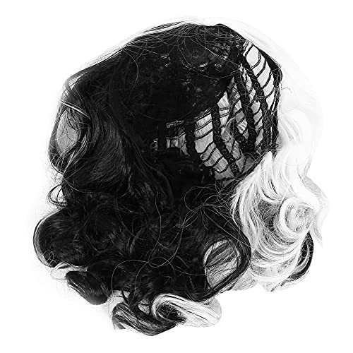 Lockiges Haar Perücken Synthetische Kurze Wellenförmige Cosplay Party Volle Perücke für Frauen