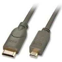 Lindy High Speed HDMI Cable - Video-/Audio-/Netzwerkkabel - HDMI - 19-polig Micro-HDMI (M) - Mini-HDMI, 19-polig (M) - 1,5m - abgeschirmt (41342)