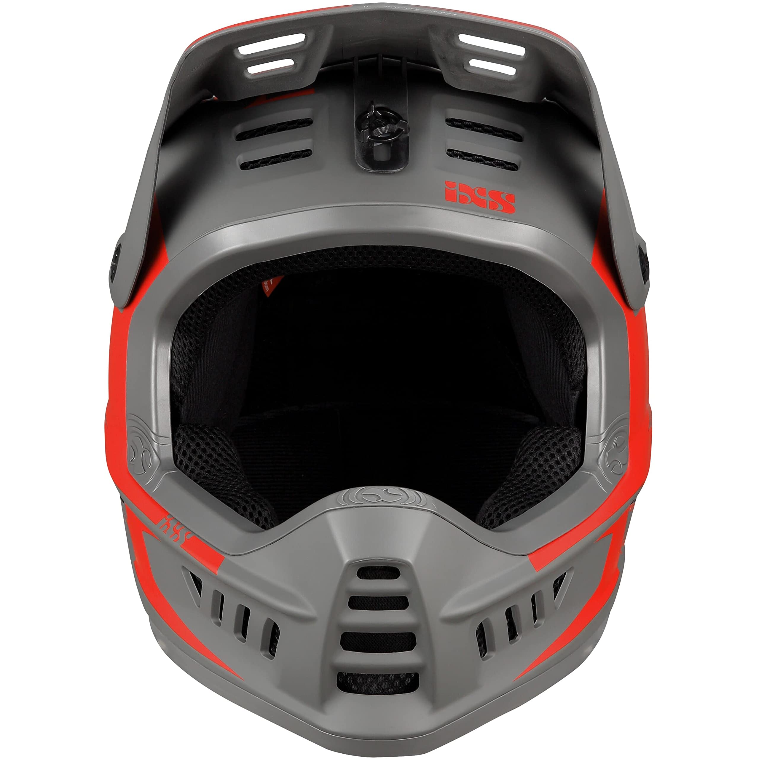 IXS Helmet XACT EVO red-Graphite ML (57-59cm) Helm, rot