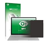 upscreen Anti-Spy Blickschutzfolie kompatibel mit Microsoft Surface Book 2 15" Privacy Screen Sichtschutz Displayschutz-Folie