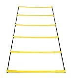 SKLZ Koordinationsleiter Elevation Ladder 2 In 1 und Hürden, gelb/Schwarz, One Size