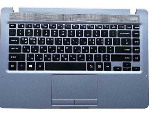 RTDpart Notebook Handauflage und Tastatur für Samsung NP300E4M-K01 NP300E4M 300E4M Korea KR BA98-01252B mit Touchpad