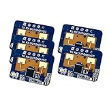 Flpeekash 5 Stück 24G MmWave HLK-LD2410C Radarsensor für Menschliche Anwesenheit, Kontaktloser Sensor, Intelligenter Sensor, Bewegungserkennungsmodul