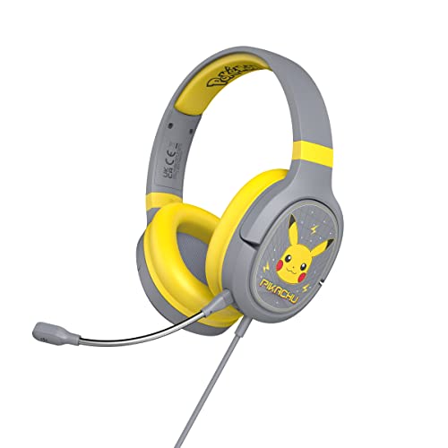 OTL Technologies Pokémon Pikachu Grey Pro G1 Gaming Kopfhörer