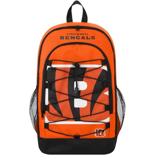 FOCO NFL Cincinnati Bengals Big Logo Bungee Rucksack Backpack Tasche Bag Football