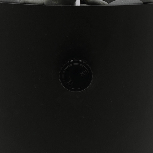 COSI Gaslampe, Metall, H: 30,5 cm - schwarz