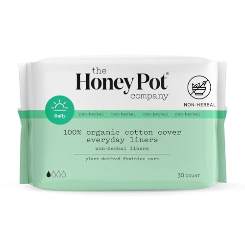 The Honey Pot Company, Organic Everyday Slipeinlagen ohne Kräuter, 30 Stück
