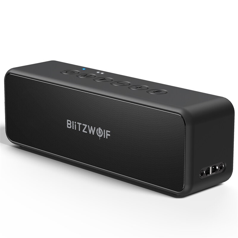 BlitzWolf® BW-WA4 30W Kabelloser Lautsprecher Tragbarer Bluetooth-Lautsprecher Doppelte Treiber Bass TWS Stereo IPX6 Was