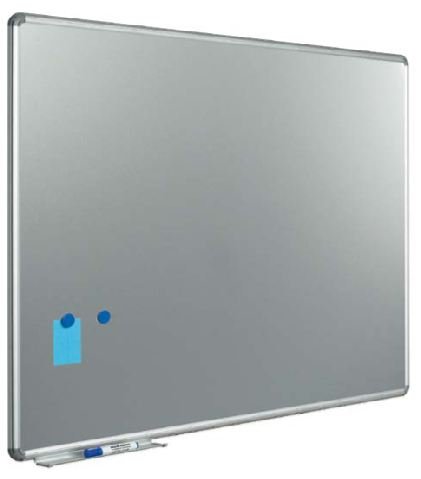 Whiteboard Grau - magnetisch- modern – 60x90cm