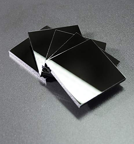 MyMaxxi | Acrylglas Acrylic Zuschnitt Plexiglas 5mm schwarz | Platte Scheibe klar transparent Platten | Materialstärke und Größe wählbar | mit Schutzfolie glasklar