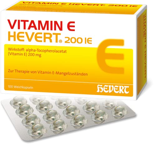 Vitamin E Hevert 200 IE Kapseln, 100 St. Kapseln