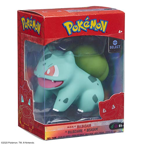 Pokémon BO37265, Vinyl Kanto Figur - Bisasam (10cm) Wave 1, Es ist niedlich, es ist stark und es Will gesammelt Werden!, bunt, PKW2278