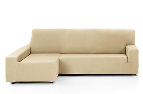 Martina Home Tunez Schutzhülle Sofa für Chaise Longue, 32 x 17 x 42 cm Langer linker Arm (Vorderansicht) BRAZO IZQUIERDO (Visto de frente) 240 cm a 280 cm beige