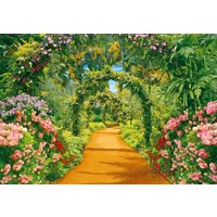 papermoon Vlies- Fototapete Digitaldruck 350 x 260 cm, Flower Alley