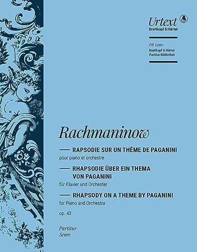 Rhapsodie sur un theme de Paganini op 43