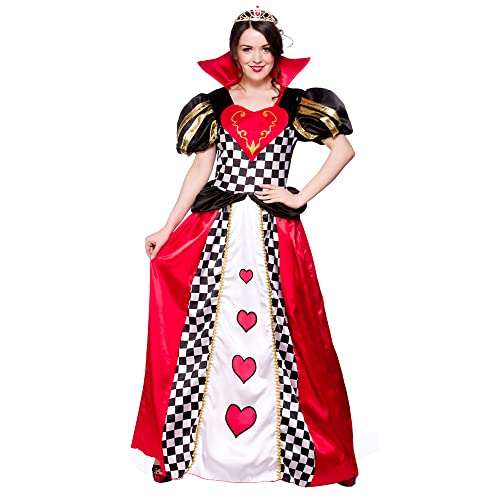 Wicked Costumes Queen of Hearts Kostüm für Erwachsene, Größe L (UK 18-20)