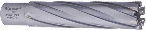 Kernbohrer HM, überlang, Schnittlänge 75 mm, Weldon-Spannflächen: Bohrdurchmesser Ø 30,0 mm W19 (SL75mm)