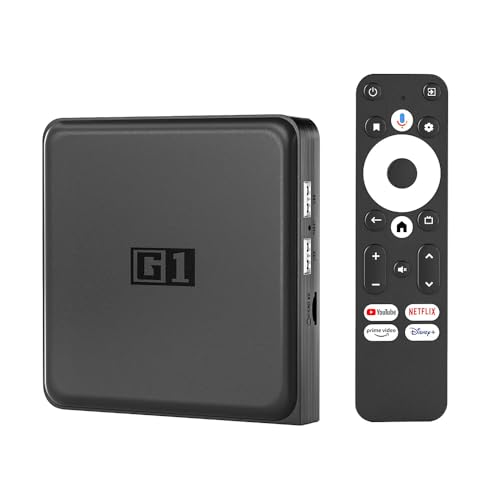 Orbsmart Kinhank G1 Android TV Box 4K HDR Dolby Vision Smart Player | Chromecast | Netflix | Prime Video | Disney+ | Apple TV+