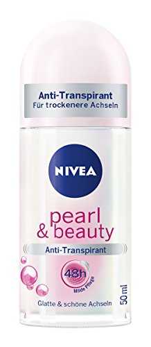Nivea Deo Pearl und Beauty Deoroller, Antitranspirant, 6er Pack (6 x 50 ml)