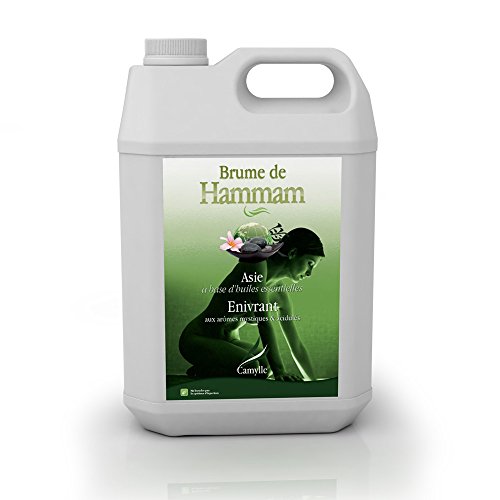 Camylle - Brume de Hammam - Emulsion von Ätherischen Ölen für Dampfbad - Asie - Sanft belebend - 5000ml