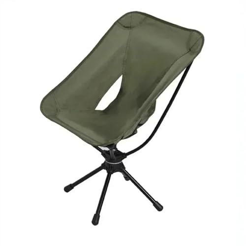 Outdoor Tragbare Camping Stuhl Oxford Tuch Klapp Verlängern Camping Sitz for BBQ Festival Picknick Strand Ultraleicht Stuhl (Color : Green Style 1)
