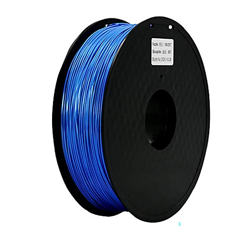PLA-Filament 1,75 Mm, PLA-leitfähiges Filament 1 Kg Spule, 3D-Druckerfilament/Genauigkeit +/- 0,02 Mm Für 3D-Drucker Und 3D-Druckstift(Color:Blau)