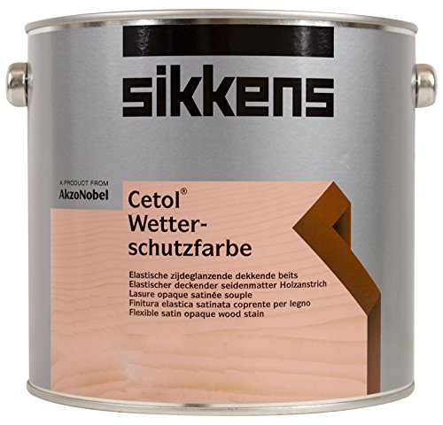 Sikkens Cetol Wetterschutzfarbe Extra RAL 7016 anthrazitgrau 2,5L Holzfarbe