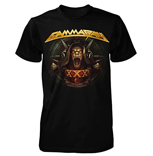 Gamma Ray - 30 Years Golden Logo T-Shirt (3XL)