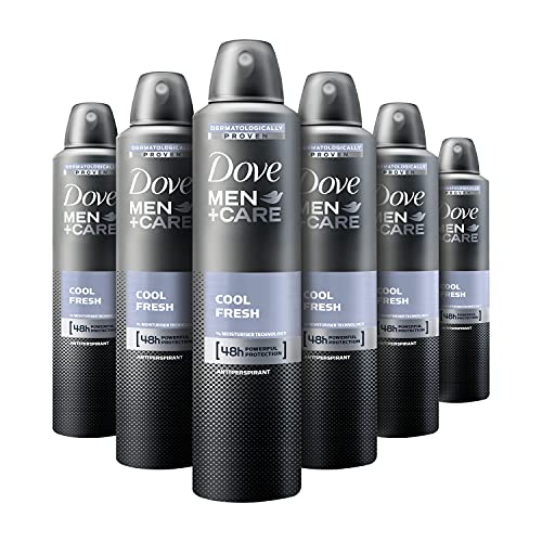 Dove Cool Fresh Anti-Transpirant Deodorant für Herren, 250 ml, 6 Stück