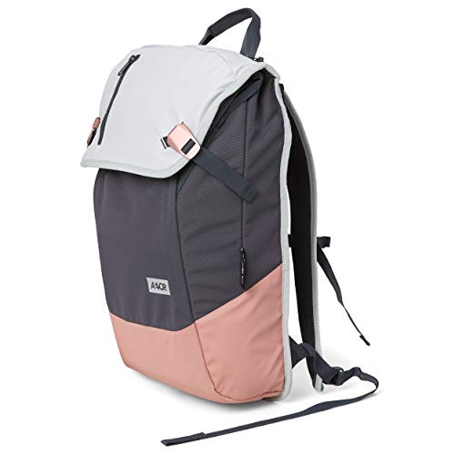 AEVOR Daypack - erweiterbarer Rucksack, ergonomisch, Laptopfach, wasserabweisend, Chilled Rose