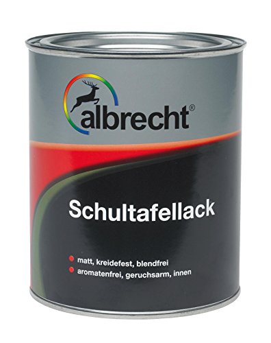Albrecht Schultafellack matt 0905 750 ml, schwarz, 3400606650000300750