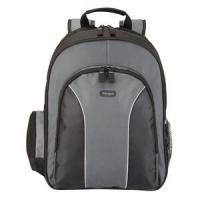 Targus essential notebook backpack rucksack nylon schwarz grau