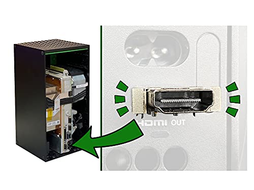HDMI Port Ersatz für Xbox Serie X, Displaybuchse Klinkenstecker Reparatur für XSX Konsole, M1087810-Original OEM-Qualität